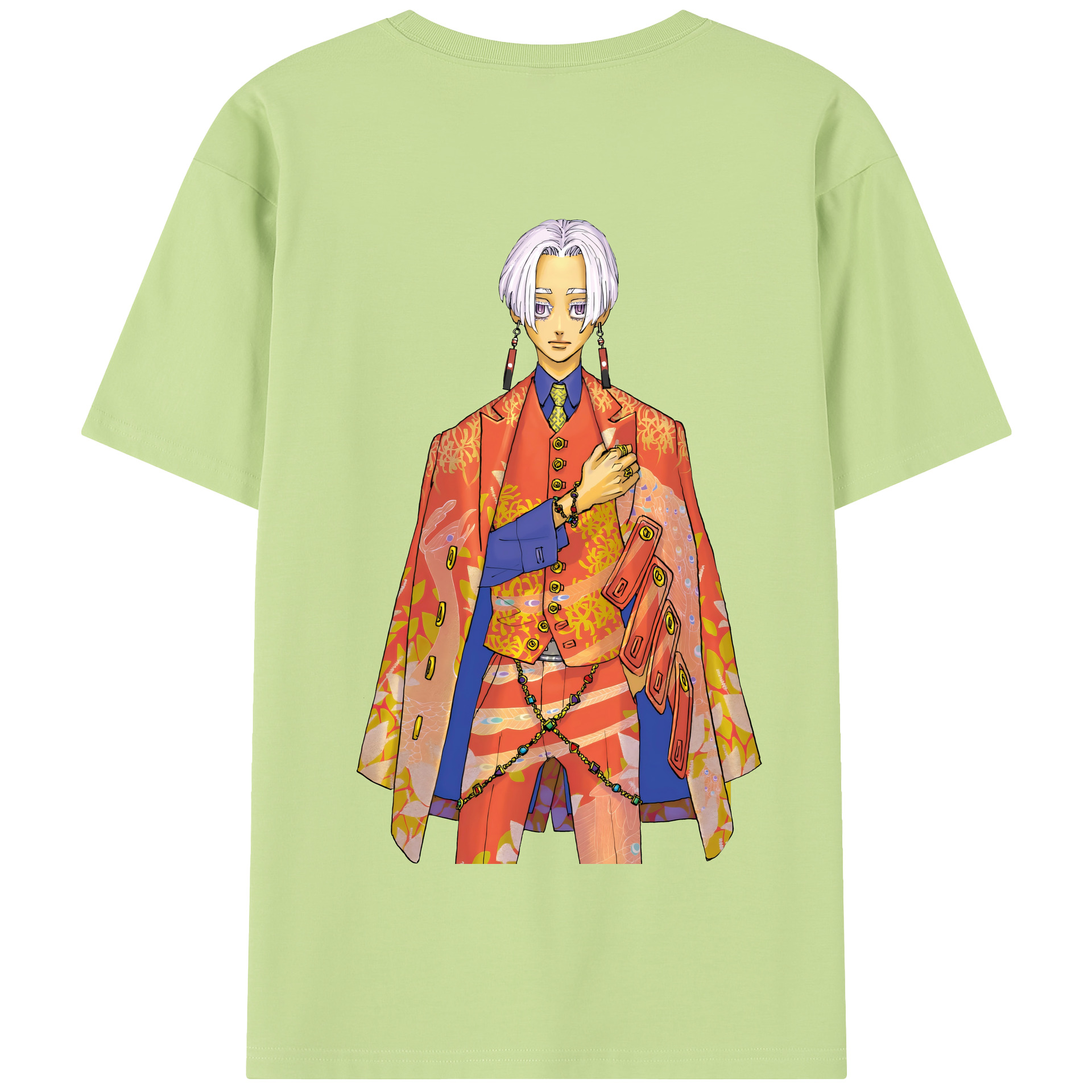 （画像用） 東京リベンジャーズ Tokyo Revengers 綿100％半袖Tシャツ（背面プリント）